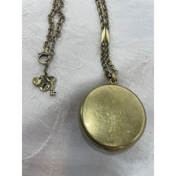 Fossil Fashion Owl Pendant Locket Vintage 80’s Super Cute - Picture 8 of 8